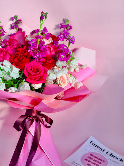 "MY VALENTINE"  Bouquet