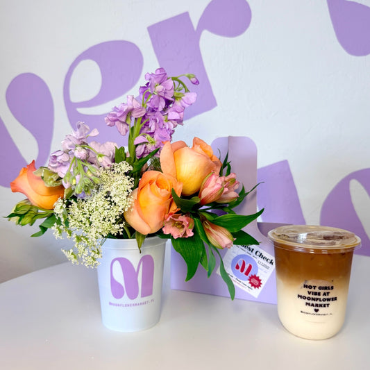 COFFEE + FLOWERS