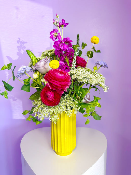 "SPRING BLOOMS"  Mixed Arrangement