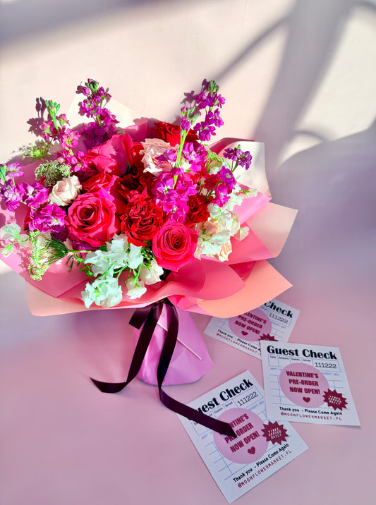 "MY VALENTINE"  Bouquet