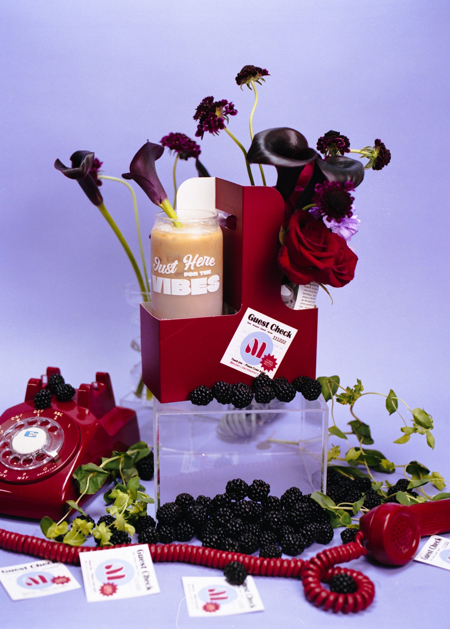 PERFECT PAIR + SOUVENIR CUP - Flowers + Coffee