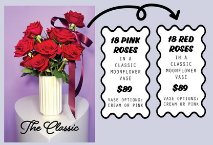 "THE CLASSIC"  Rose Arrangement
